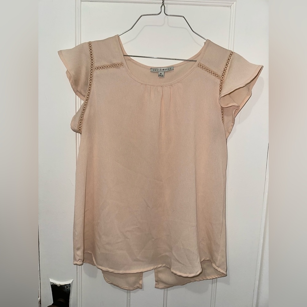 Haute monde, medium, cram colored
